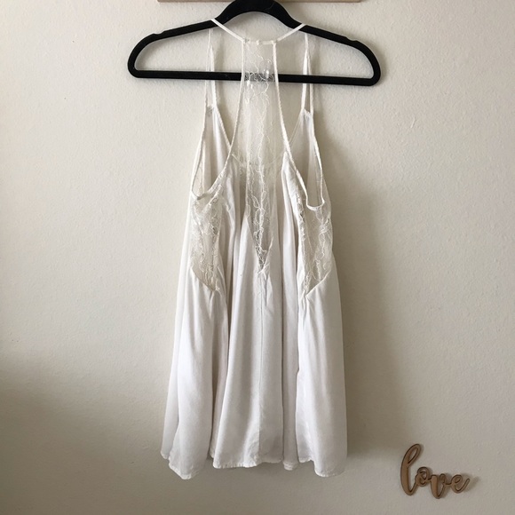 Forever 21 White Lace Mini Dress - Picture 2 of 5